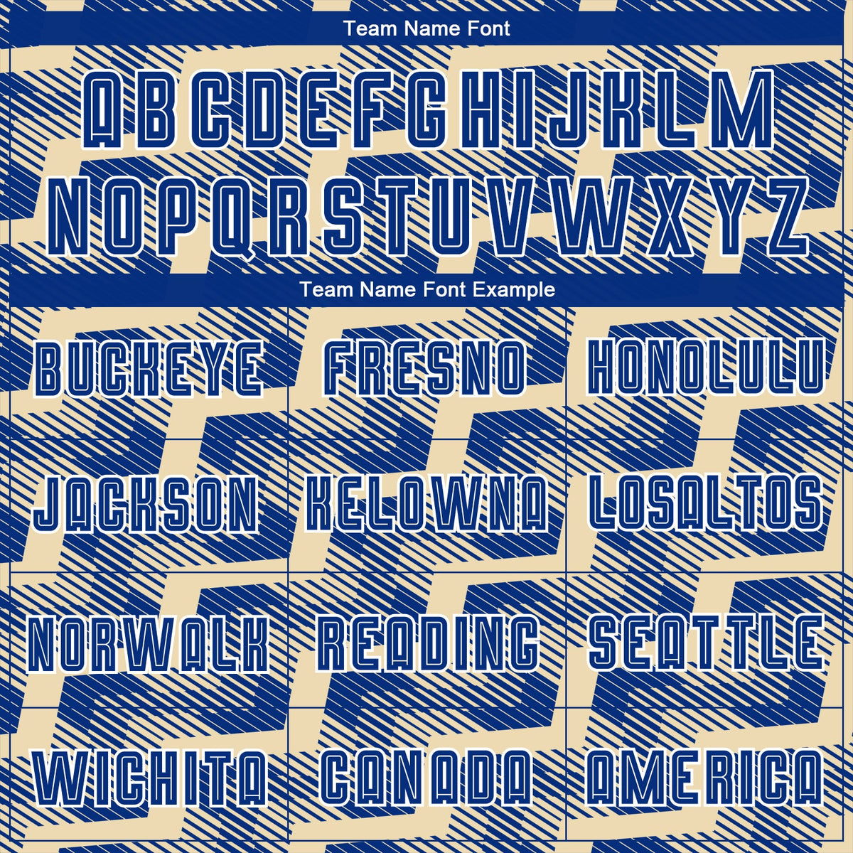 Custom Royal Cream-White Line Sublimation Soccer Uniform Jersey Limited