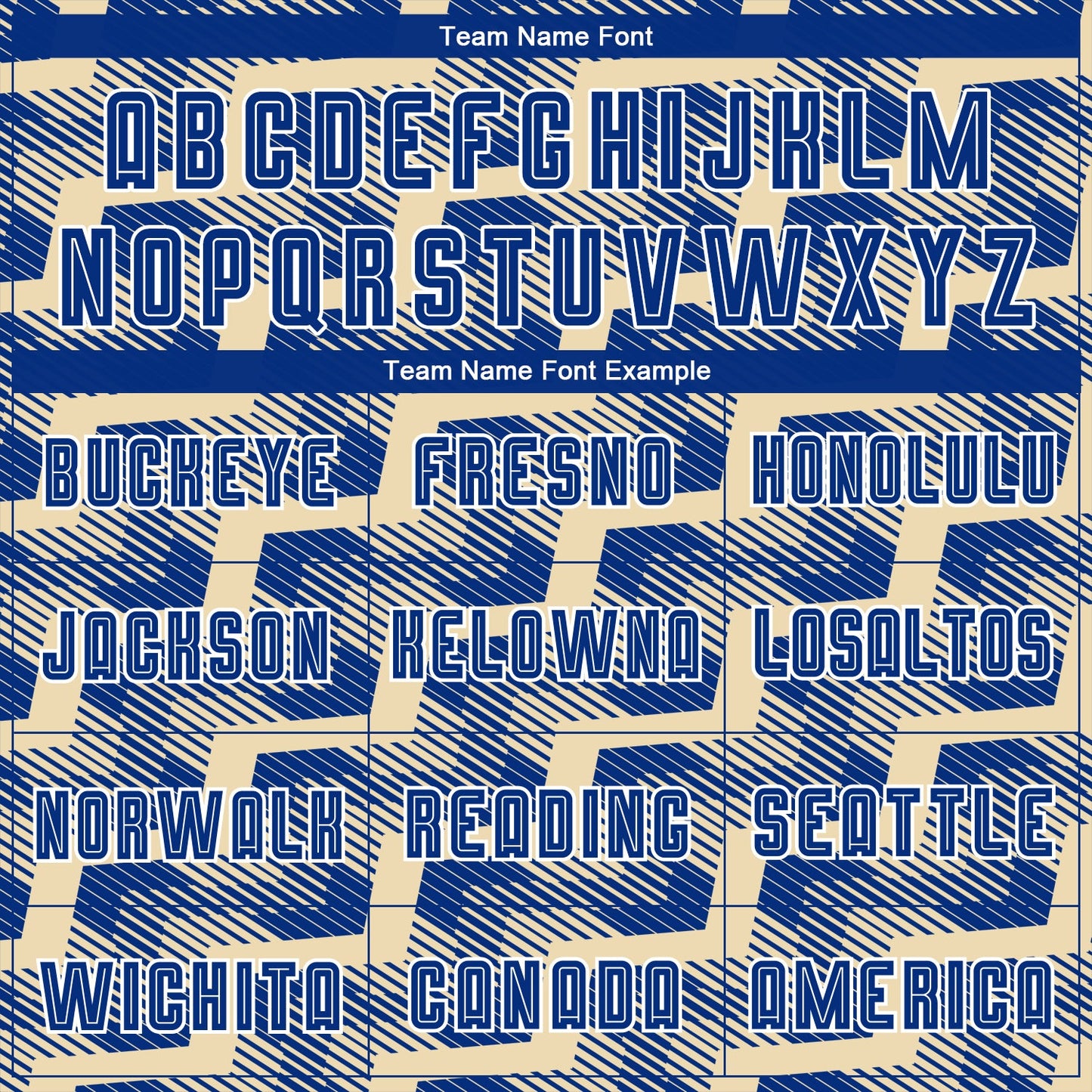 Custom Royal Cream-White Line Sublimation Soccer Uniform Jersey Limited