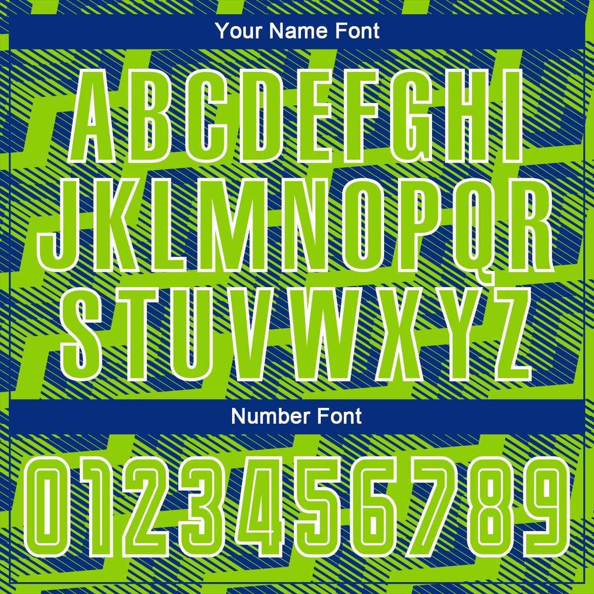 Custom Royal Neon Green-White Line Sublimation Soccer Uniform Jersey Limited