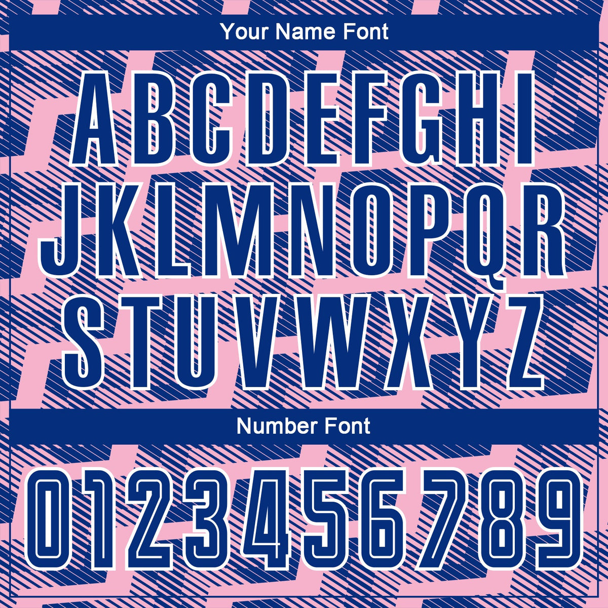 Custom Royal Light Pink-White Line Sublimation Soccer Uniform Jersey Limited