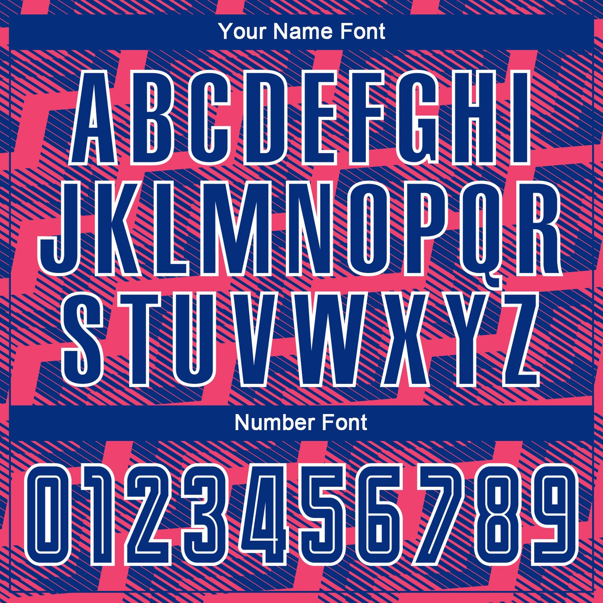 Custom Royal Neon Pink-White Line Sublimation Soccer Uniform Jersey Limited