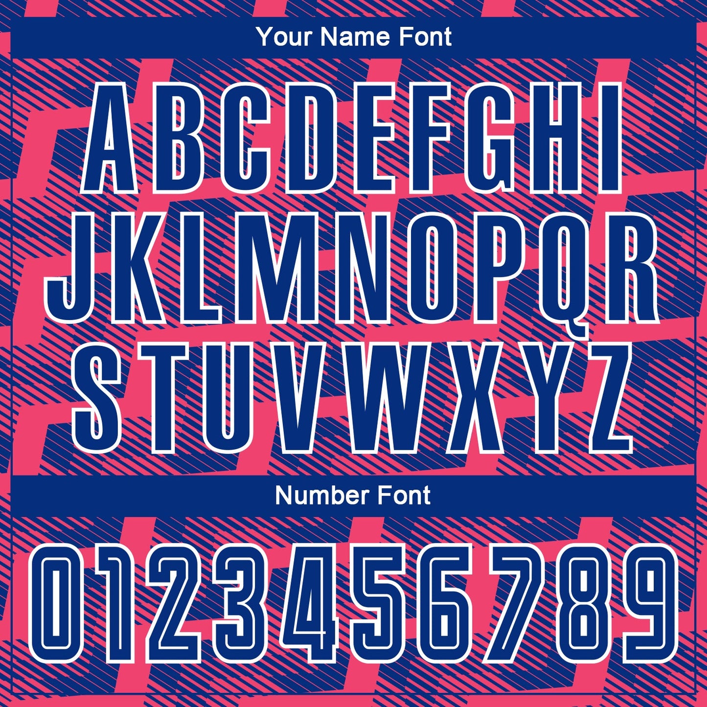 Custom Royal Neon Pink-White Line Sublimation Soccer Uniform Jersey Limited