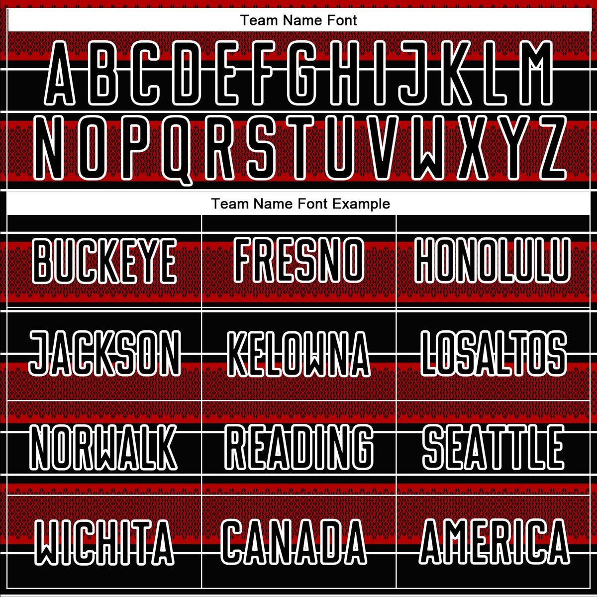 Custom Black Red-White Geometric Shapes And Line Sublimation Soccer Uniform Jersey Limited