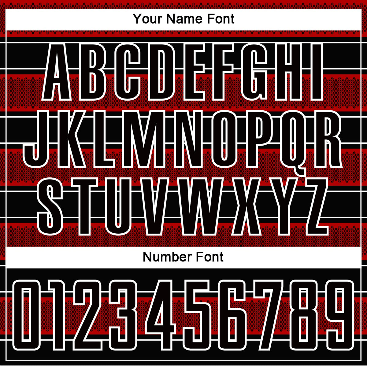 Custom Black Red-White Geometric Shapes And Line Sublimation Soccer Uniform Jersey Limited