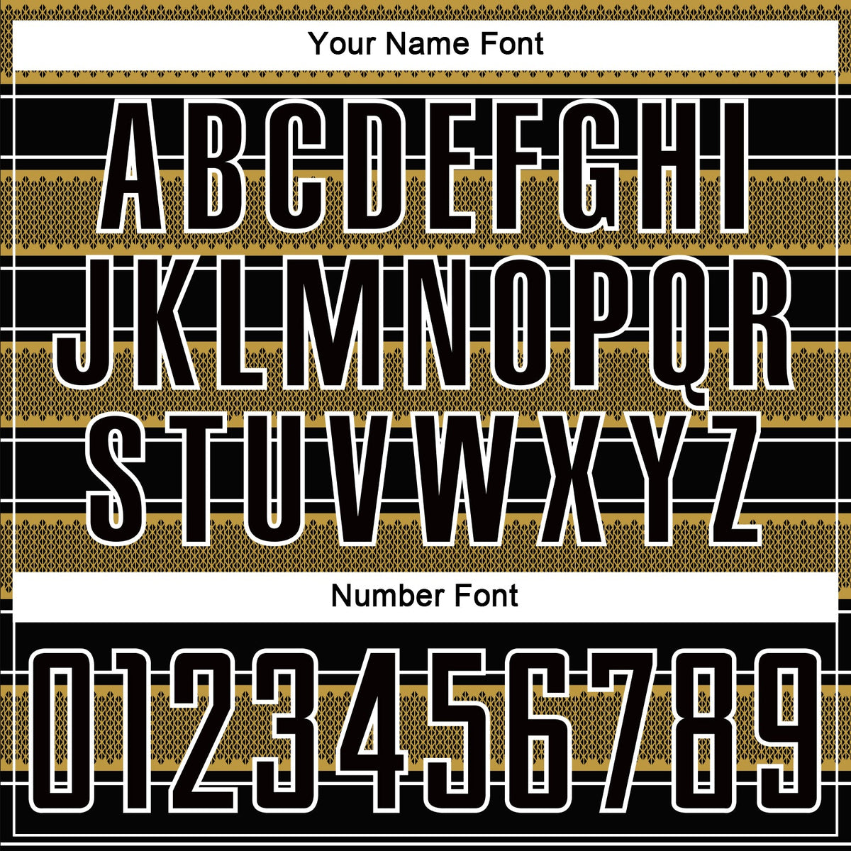 Custom Black Old Gold-White Geometric Shapes And Line Sublimation Soccer Uniform Jersey Limited