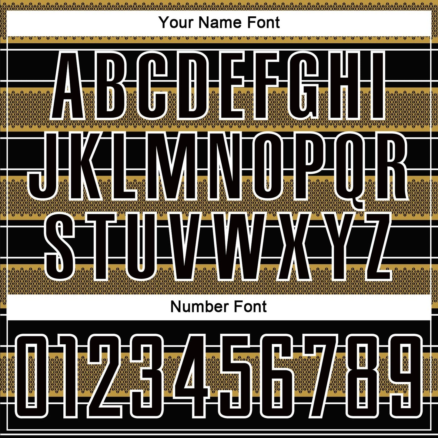 Custom Black Old Gold-White Geometric Shapes And Line Sublimation Soccer Uniform Jersey Limited