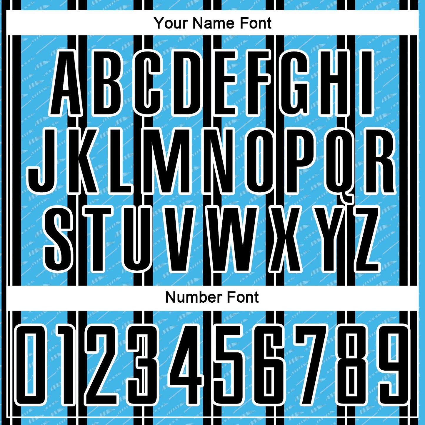 Custom Black Sky Blue-White Line Sublimation Soccer Uniform Jersey Limited