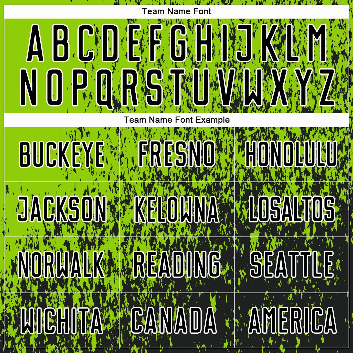 Custom Neon Green Black-White Abstract Fragment Art Sublimation Soccer Uniform Jersey Limited