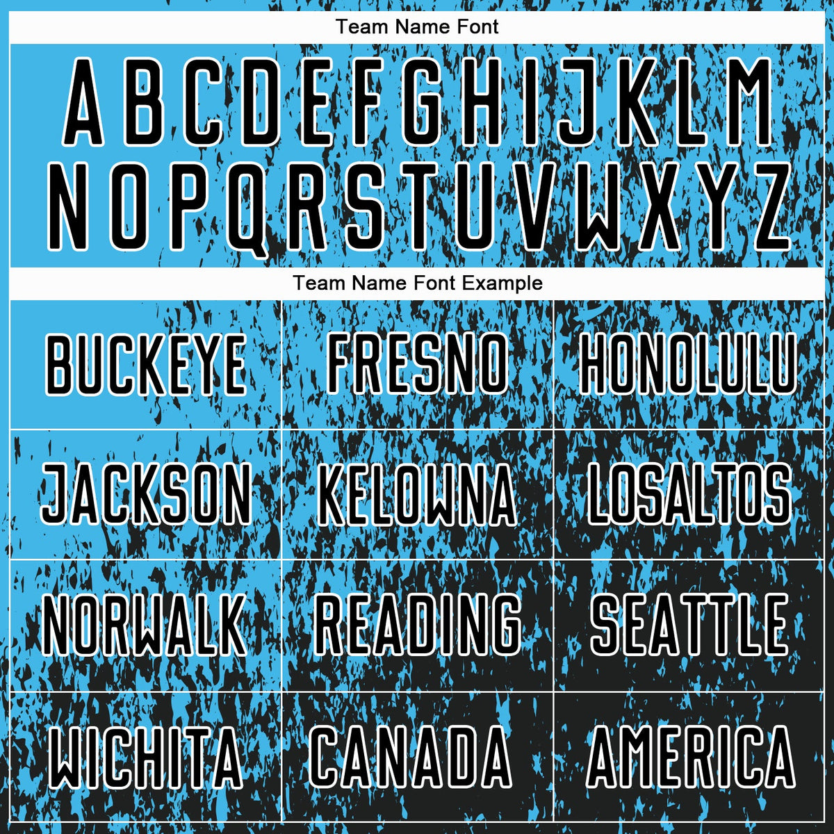 Custom Sky Blue Black-White Abstract Fragment Art Sublimation Soccer Uniform Jersey Limited