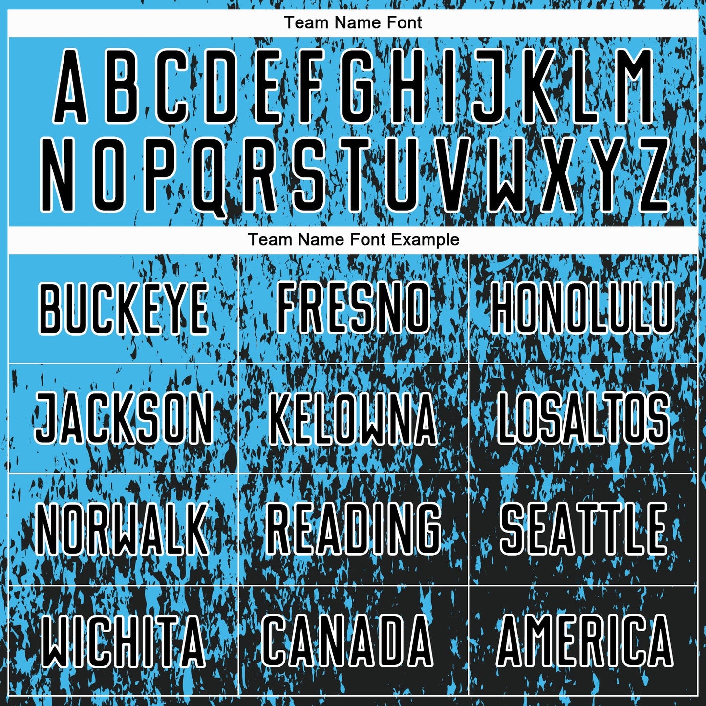 Custom Sky Blue Black-White Abstract Fragment Art Sublimation Soccer Uniform Jersey Limited