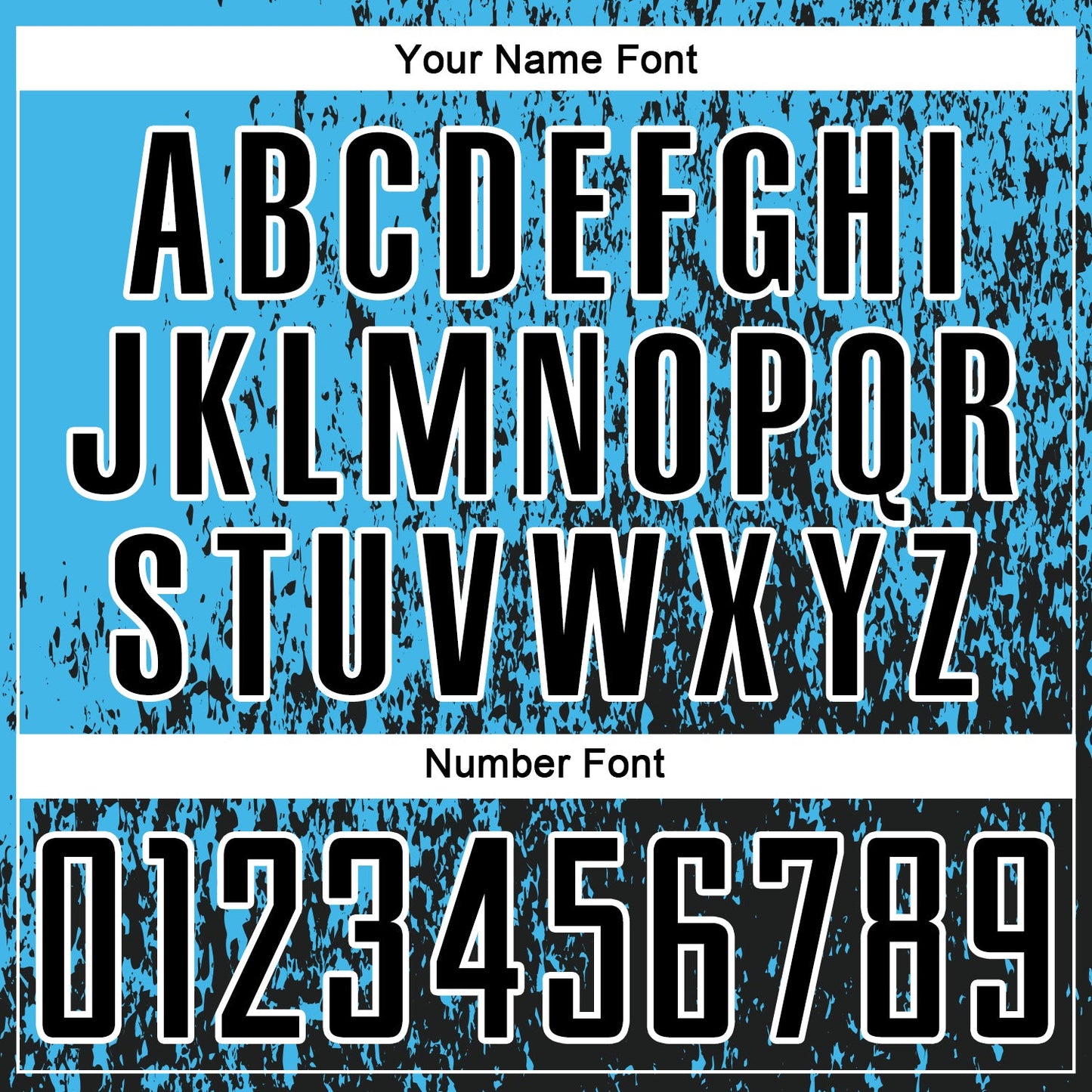 Custom Sky Blue Black-White Abstract Fragment Art Sublimation Soccer Uniform Jersey Limited