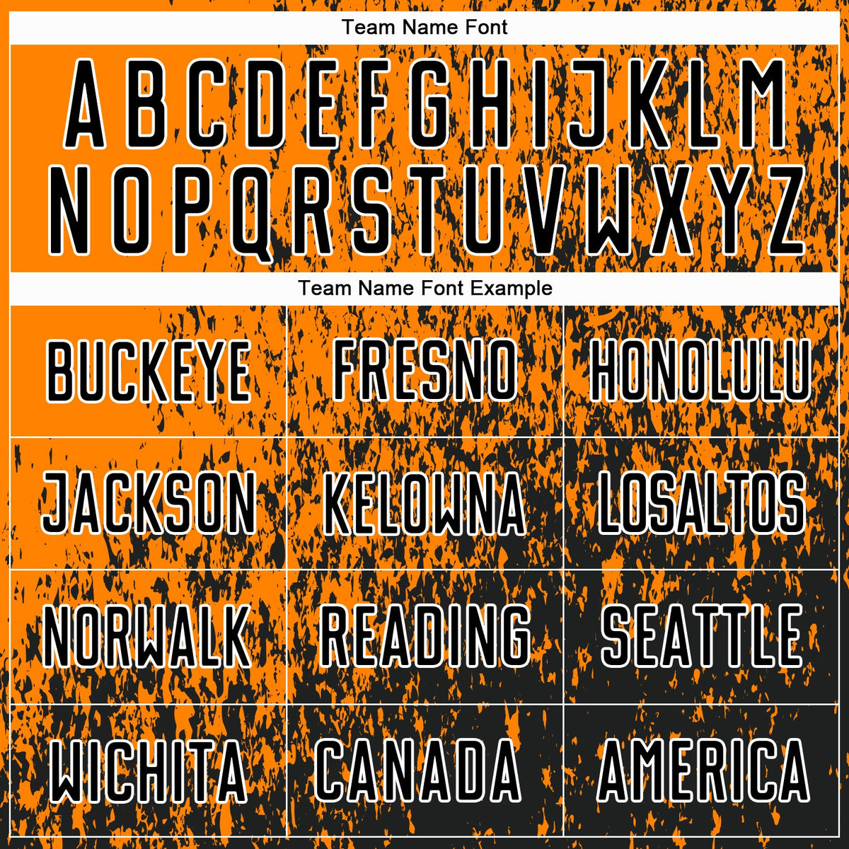 Custom Bay Orange Black-White Abstract Fragment Art Sublimation Soccer Uniform Jersey Limited