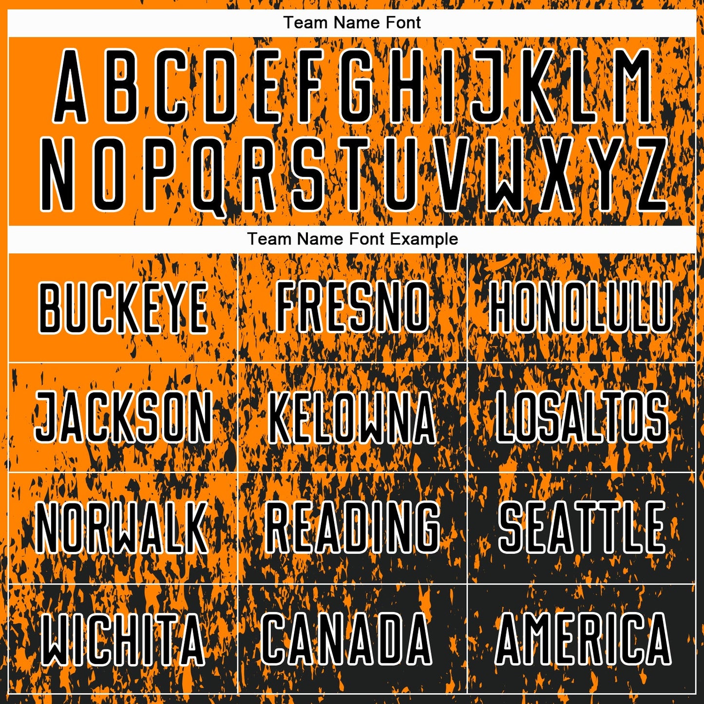 Custom Bay Orange Black-White Abstract Fragment Art Sublimation Soccer Uniform Jersey Limited