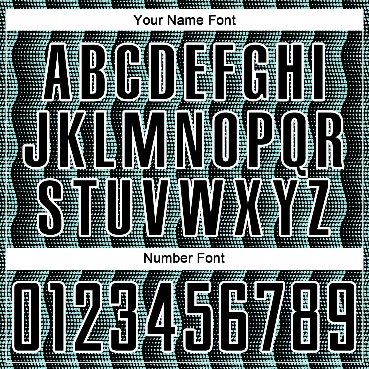 Custom Black Ice Blue-White Geometric Shape Sublimation Soccer Uniform Jersey Limited