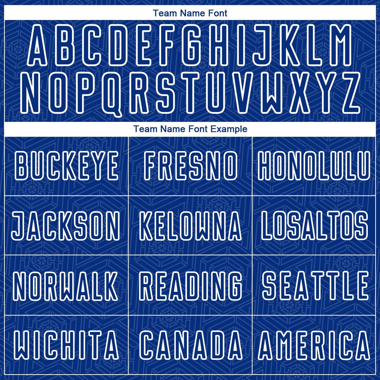 Custom Royal White Geometric Shape Sublimation Soccer Uniform Jersey Limited