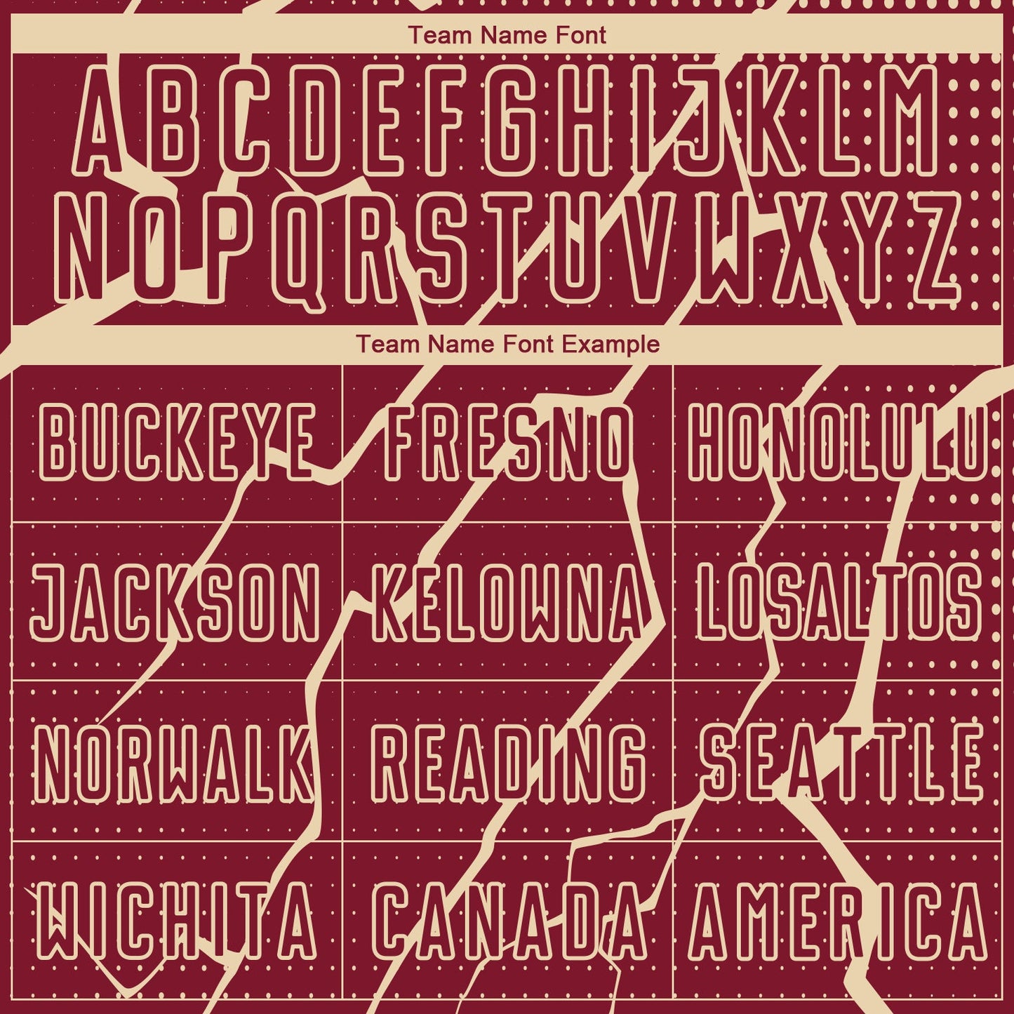 Custom Crimson City Cream Lightning Sublimation Soccer Uniform Jersey Limited