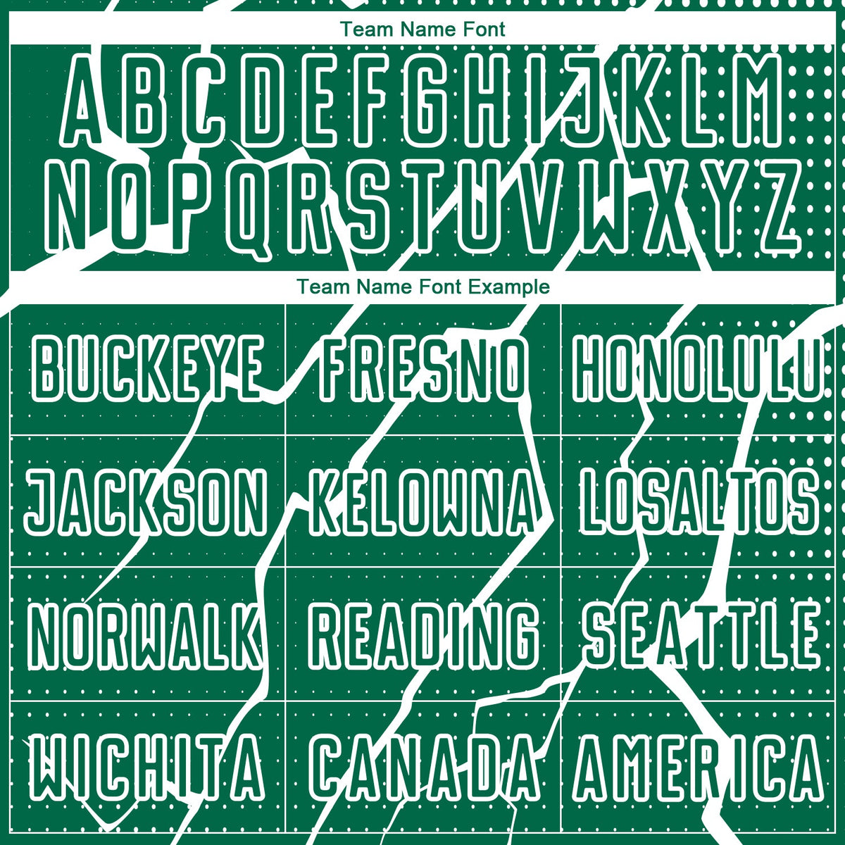 Custom Kelly Green White Lightning Sublimation Soccer Uniform Jersey Limited