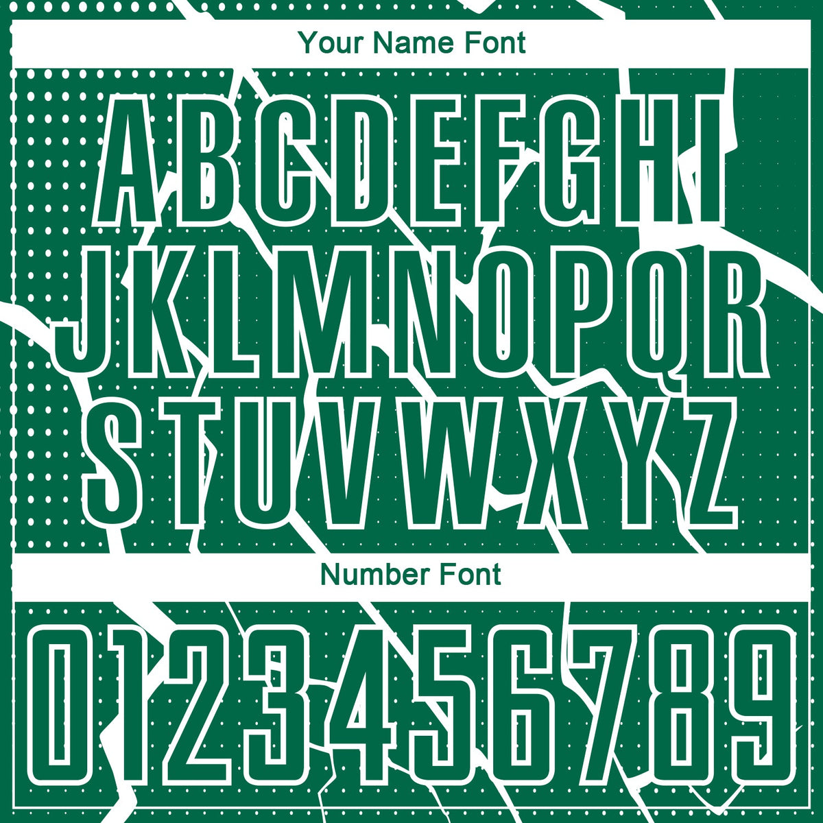 Custom Kelly Green White Lightning Sublimation Soccer Uniform Jersey Limited