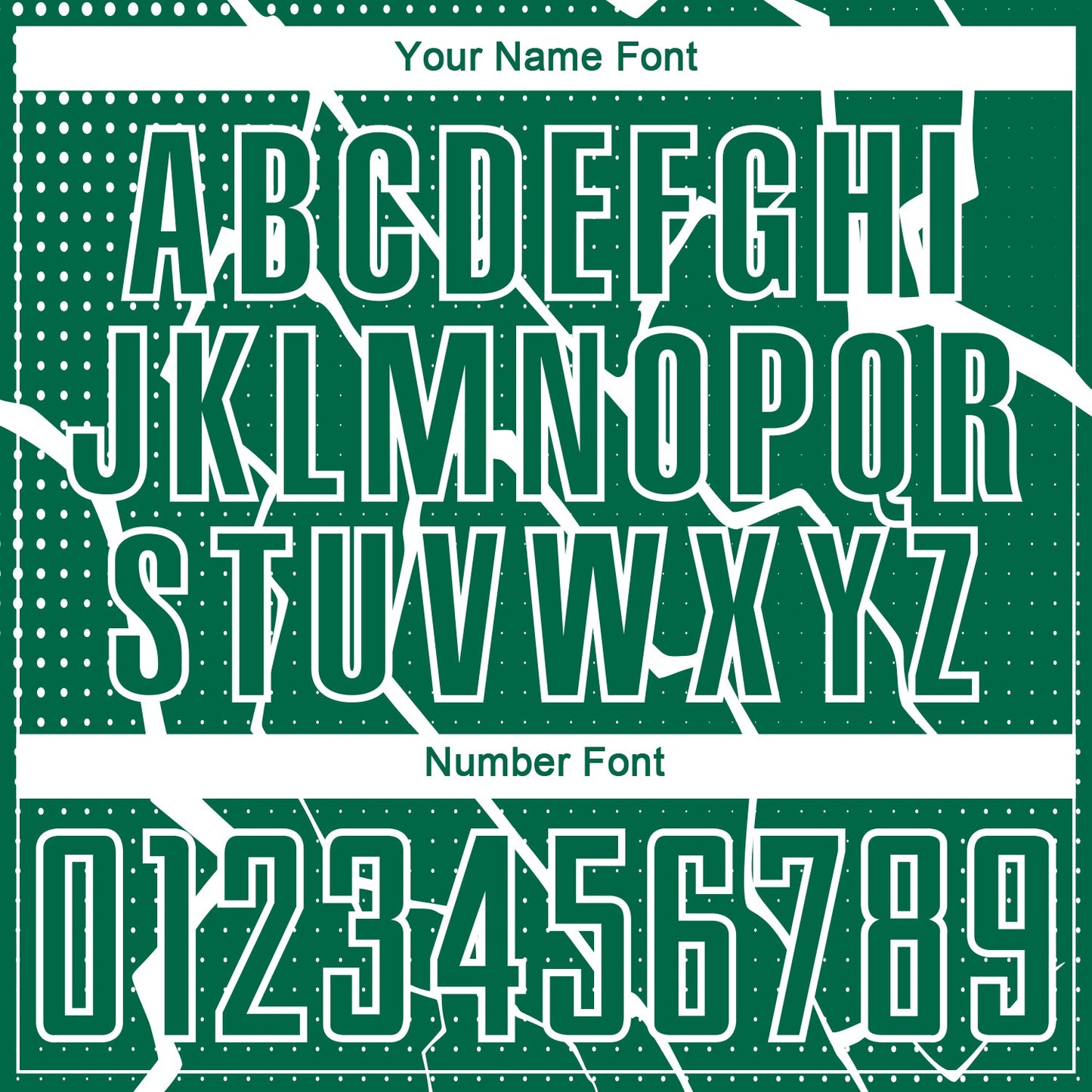 Custom Kelly Green White Lightning Sublimation Soccer Uniform Jersey Limited