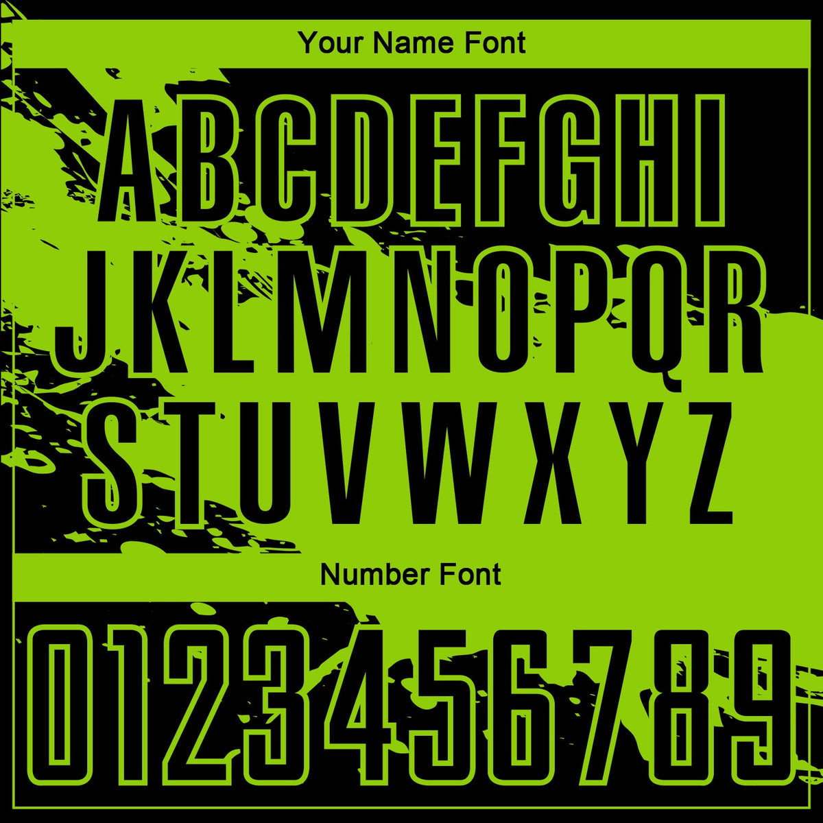 Custom Black Neon Green Splash Sublimation Soccer Uniform Jersey Limited