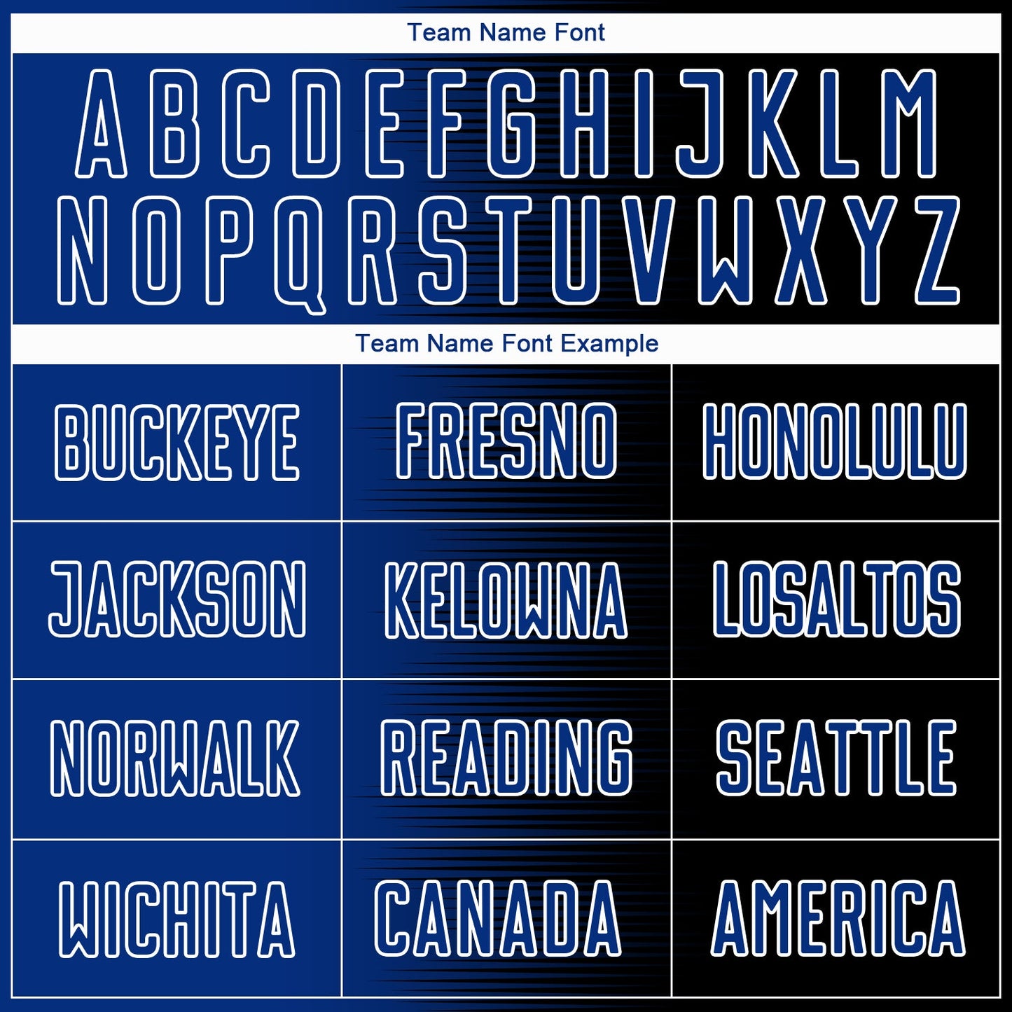 Custom Black Royal-White Gradient Line Sublimation Soccer Uniform Jersey Limited