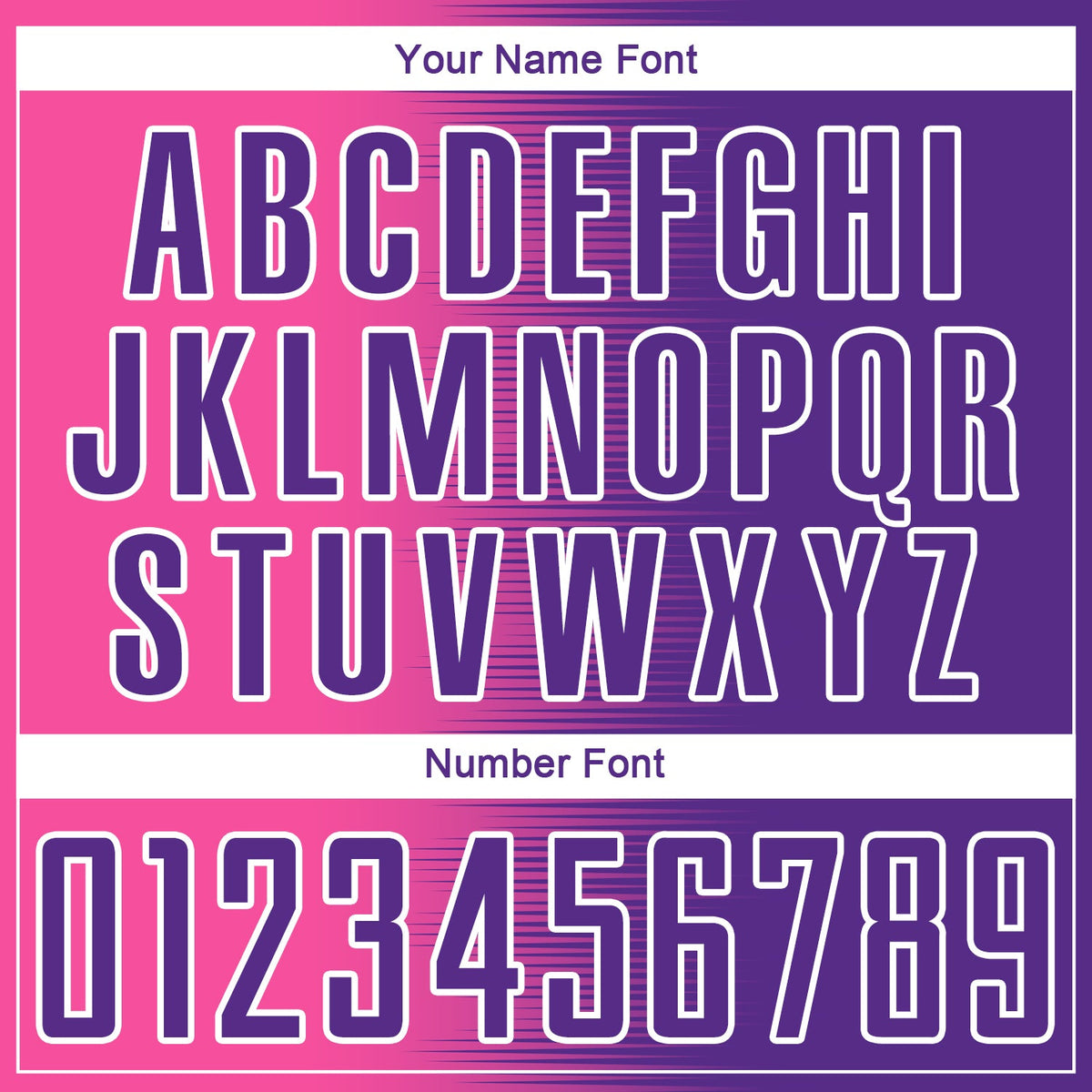 Custom Purple Pink-White Gradient Line Sublimation Soccer Uniform Jersey Limited