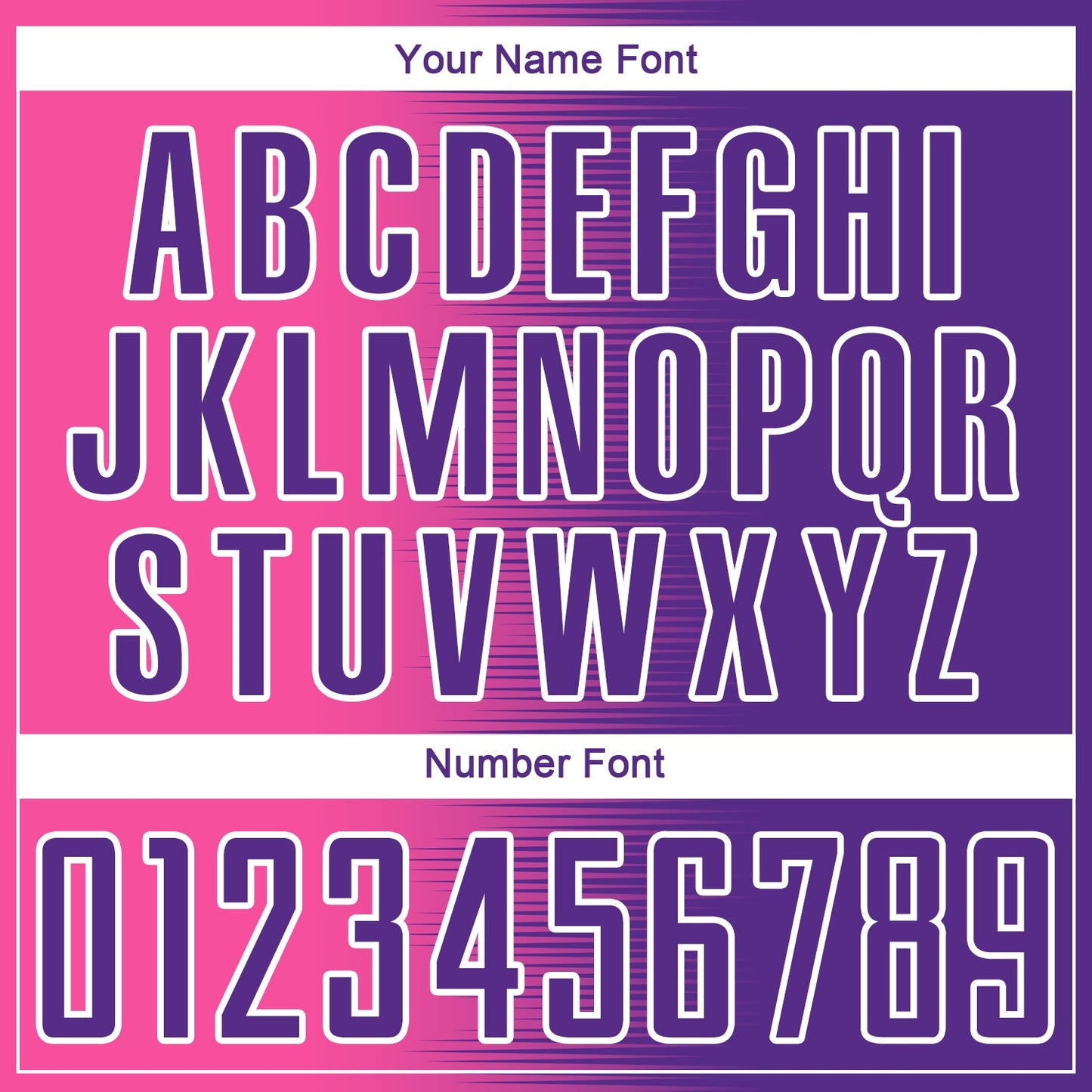 Custom Purple Pink-White Gradient Line Sublimation Soccer Uniform Jersey Limited