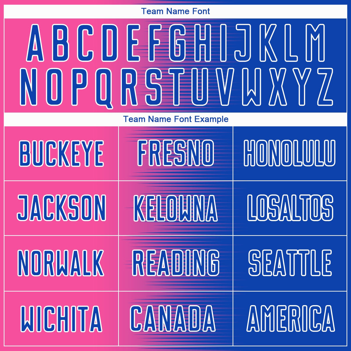 Custom Thunder Blue Pink-White Gradient Line Sublimation Soccer Uniform Jersey Limited