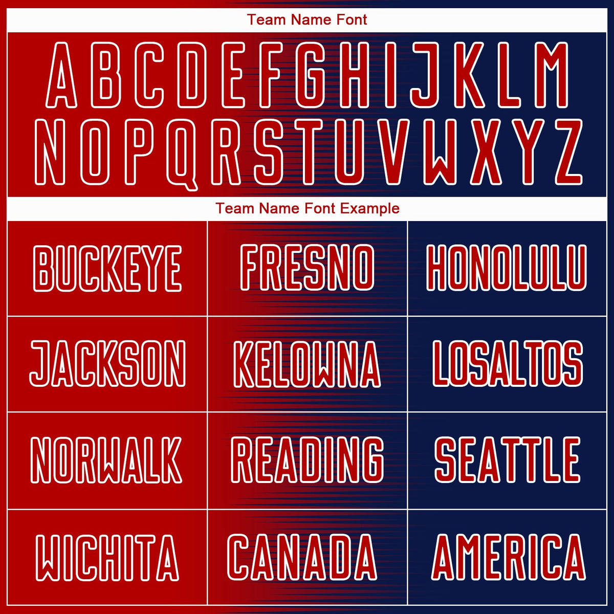 Custom Navy Red-White Gradient Line Sublimation Soccer Uniform Jersey Limited