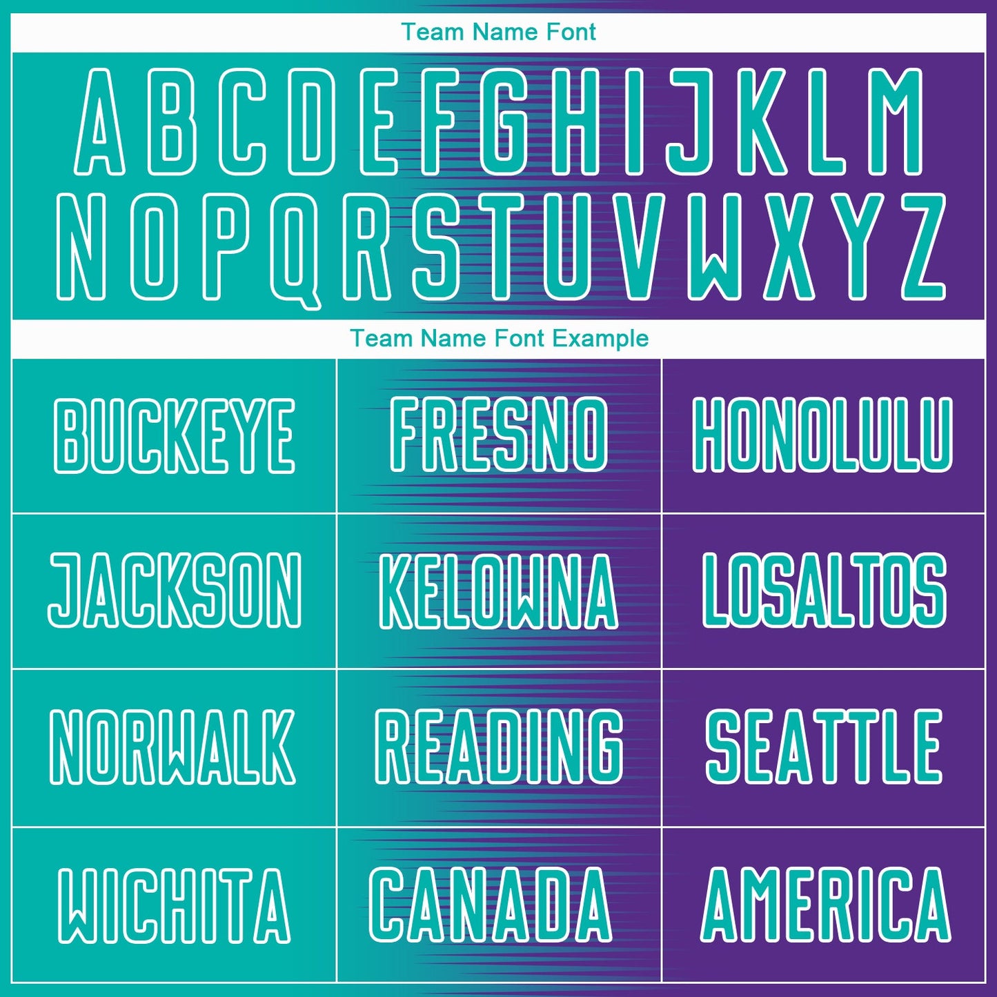 Custom Purple Aqua-White Gradient Line Sublimation Soccer Uniform Jersey Limited