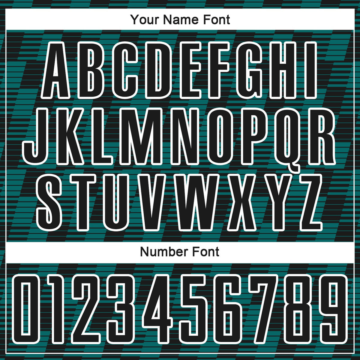 Custom Black Teal-White Line Sublimation Soccer Uniform Jersey Limited