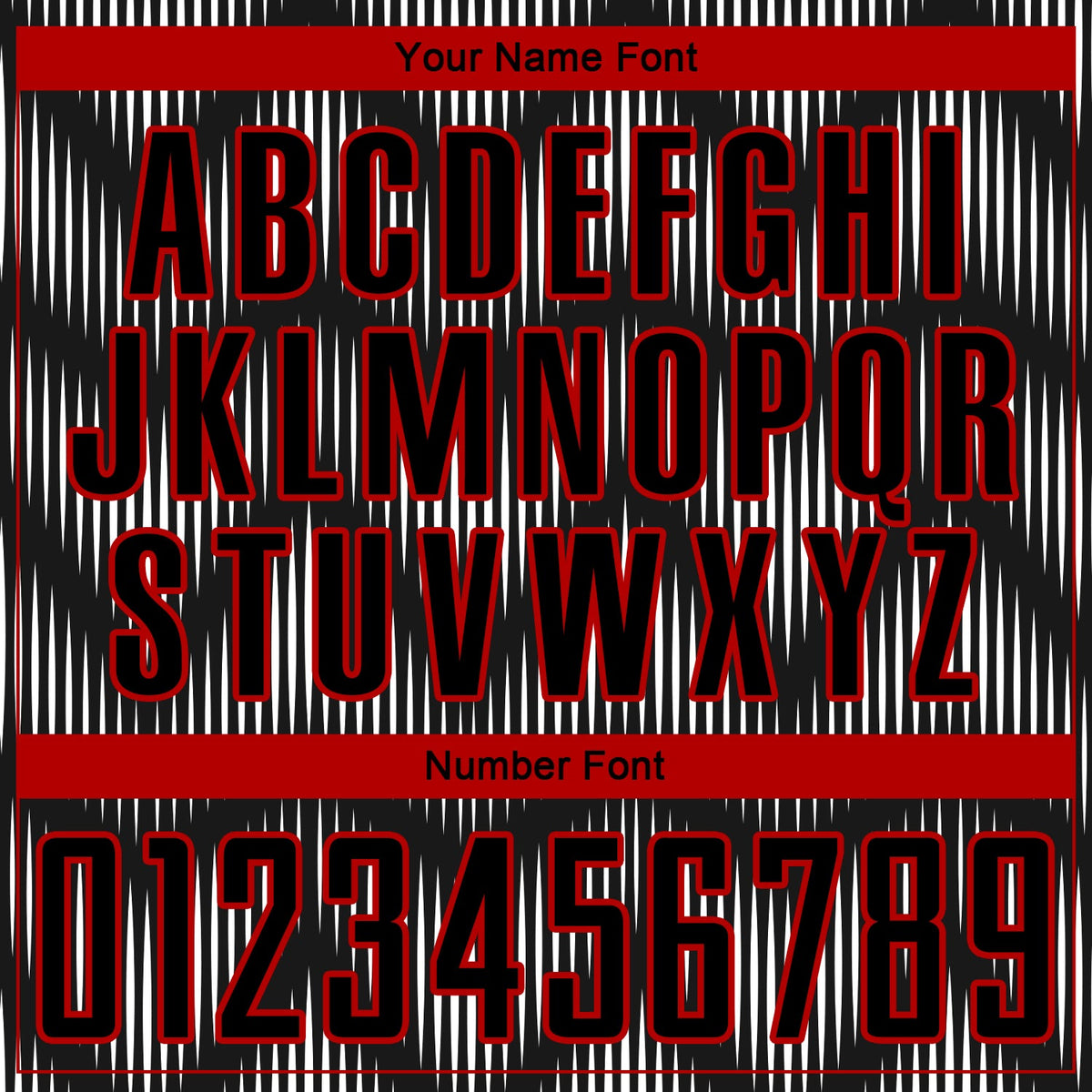 Custom Black Red-White Line Sublimation Soccer Uniform Jersey Limited