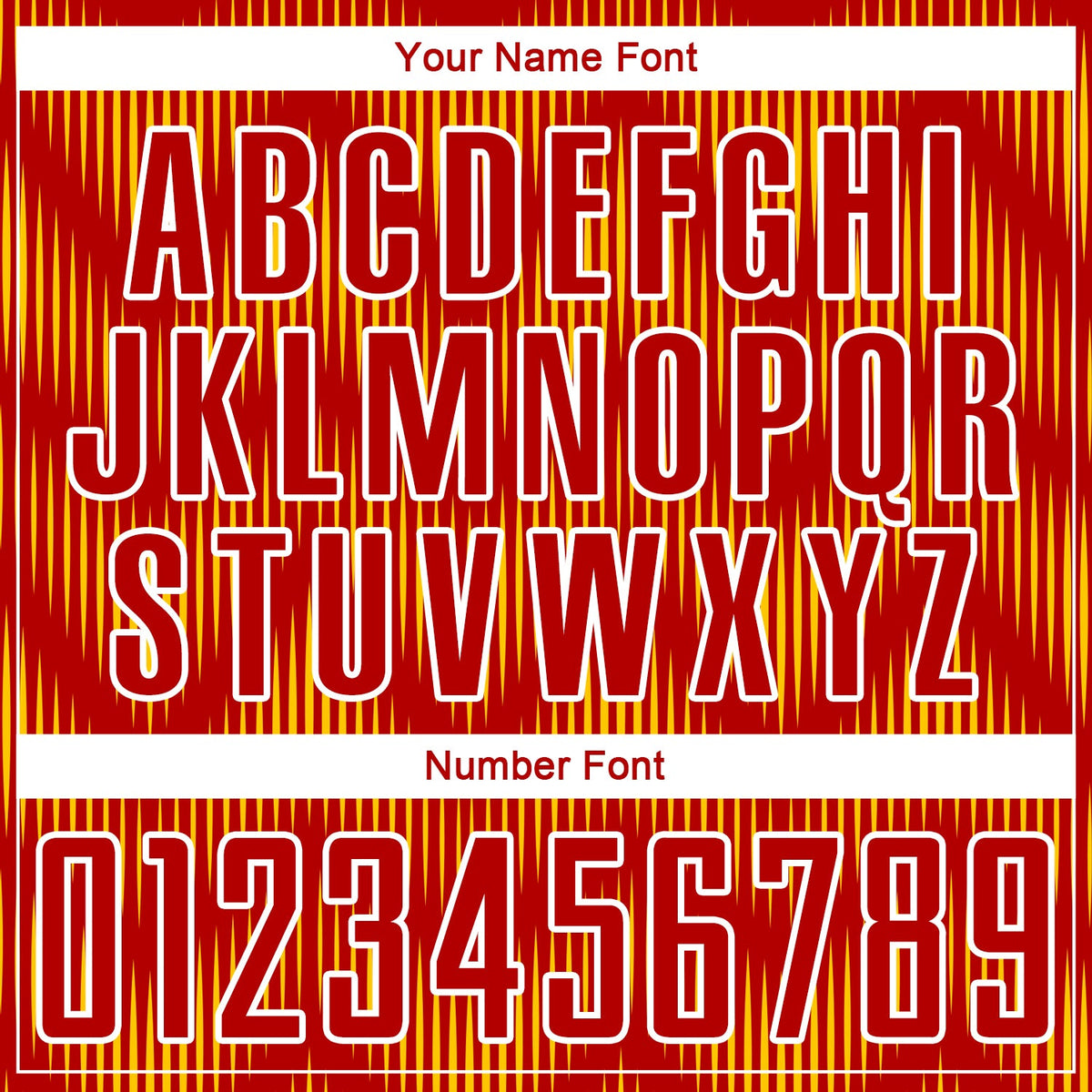 Custom Red Yellow-White Line Sublimation Soccer Uniform Jersey Limited