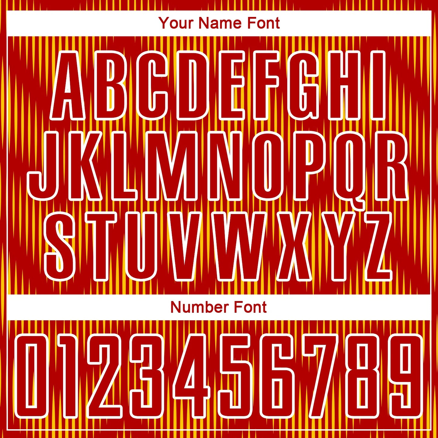 Custom Red Yellow-White Line Sublimation Soccer Uniform Jersey Limited