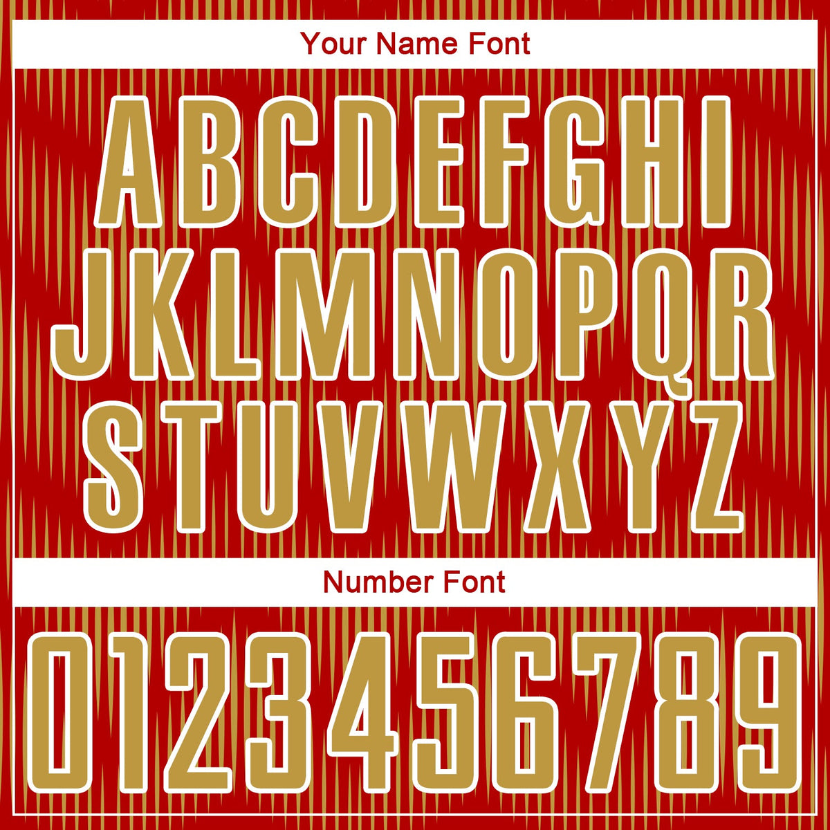 Custom Red Old Gold-White Line Sublimation Soccer Uniform Jersey Limited