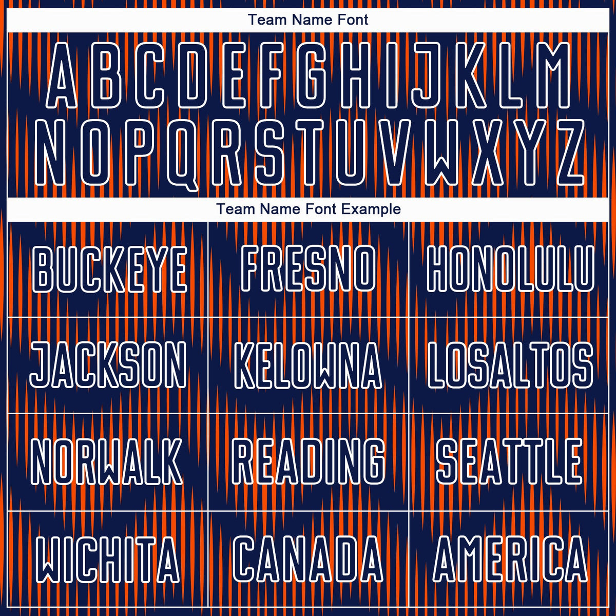 Custom Navy Orange-White Line Sublimation Soccer Uniform Jersey Limited