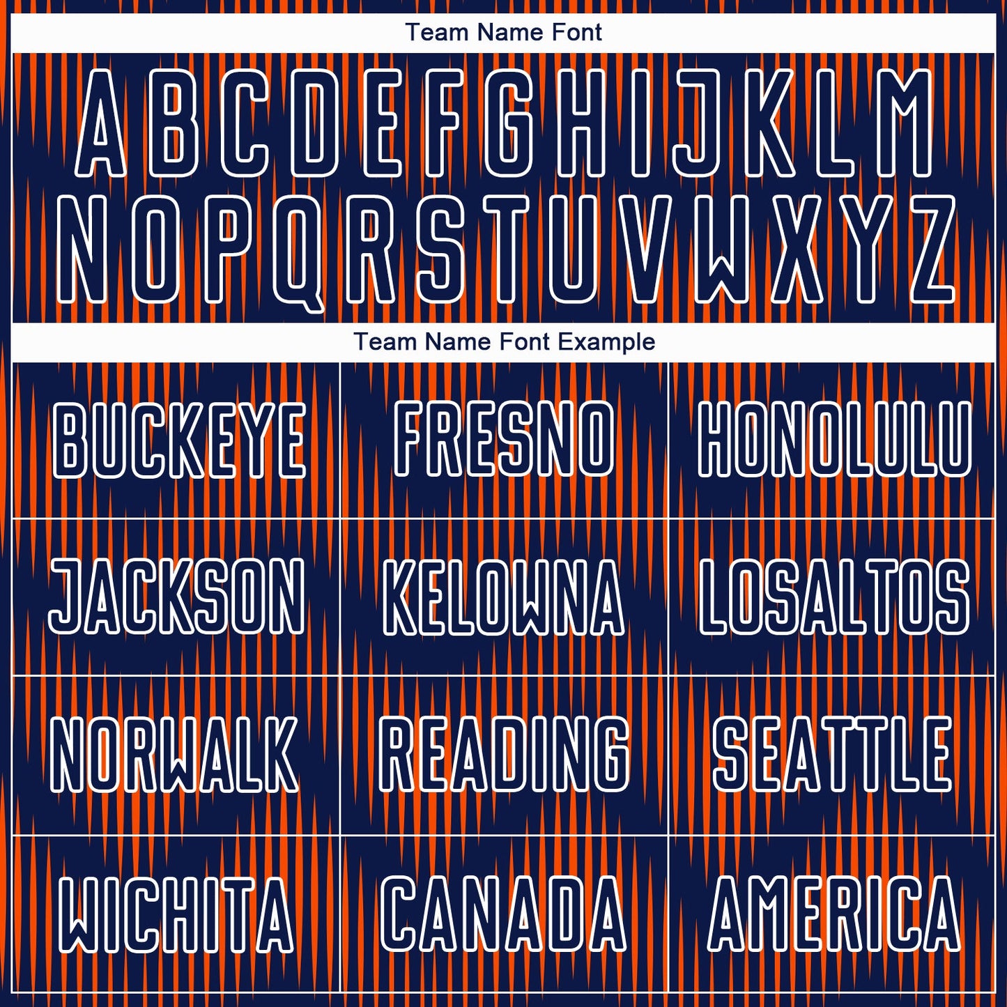 Custom Navy Orange-White Line Sublimation Soccer Uniform Jersey Limited