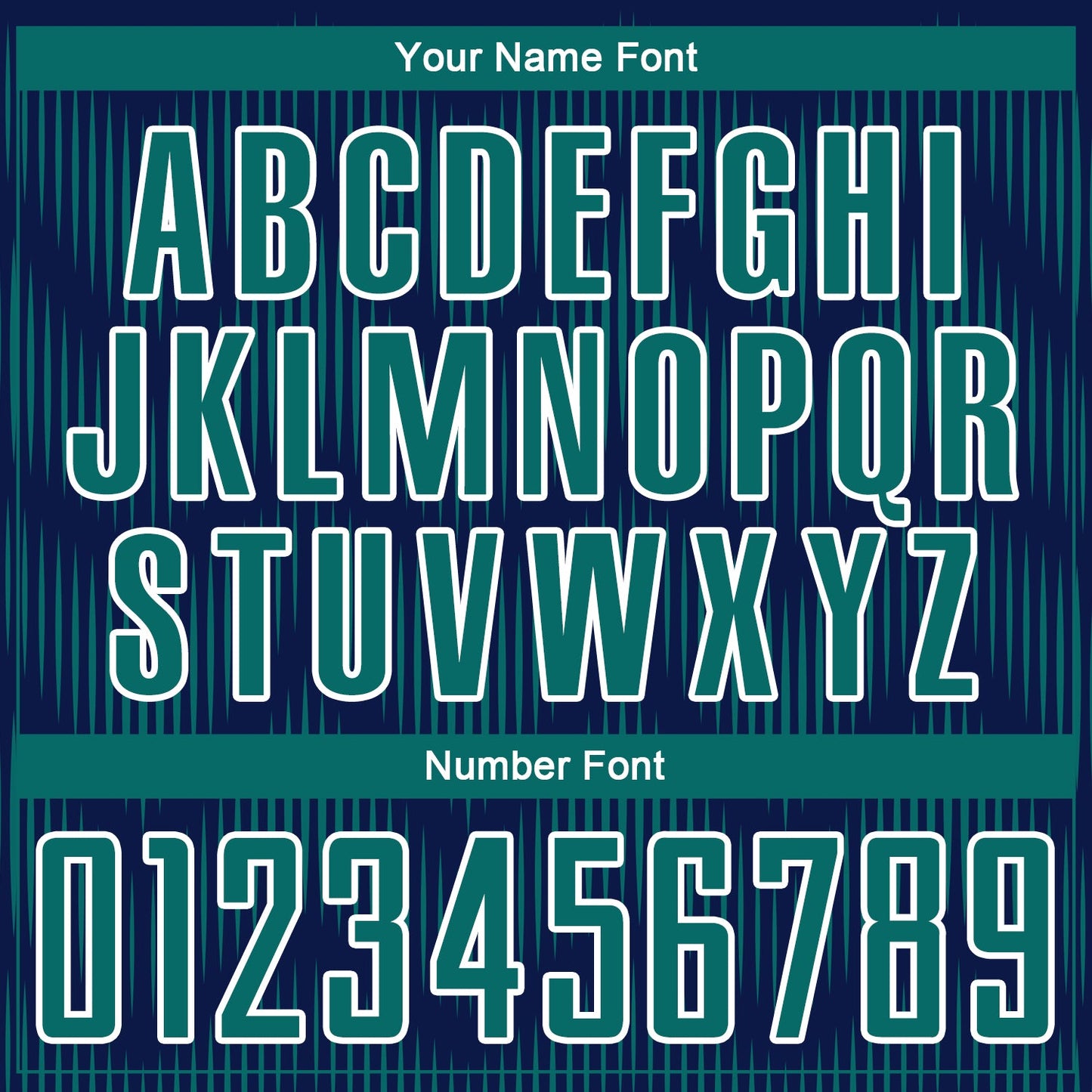 Custom Navy Teal-White Line Sublimation Soccer Uniform Jersey Limited