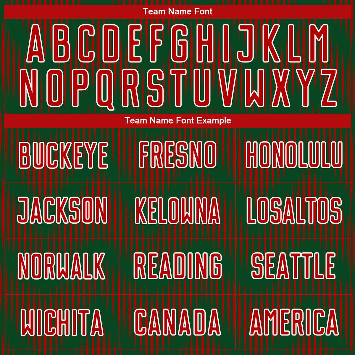 Custom Green Red-White Line Sublimation Soccer Uniform Jersey Limited