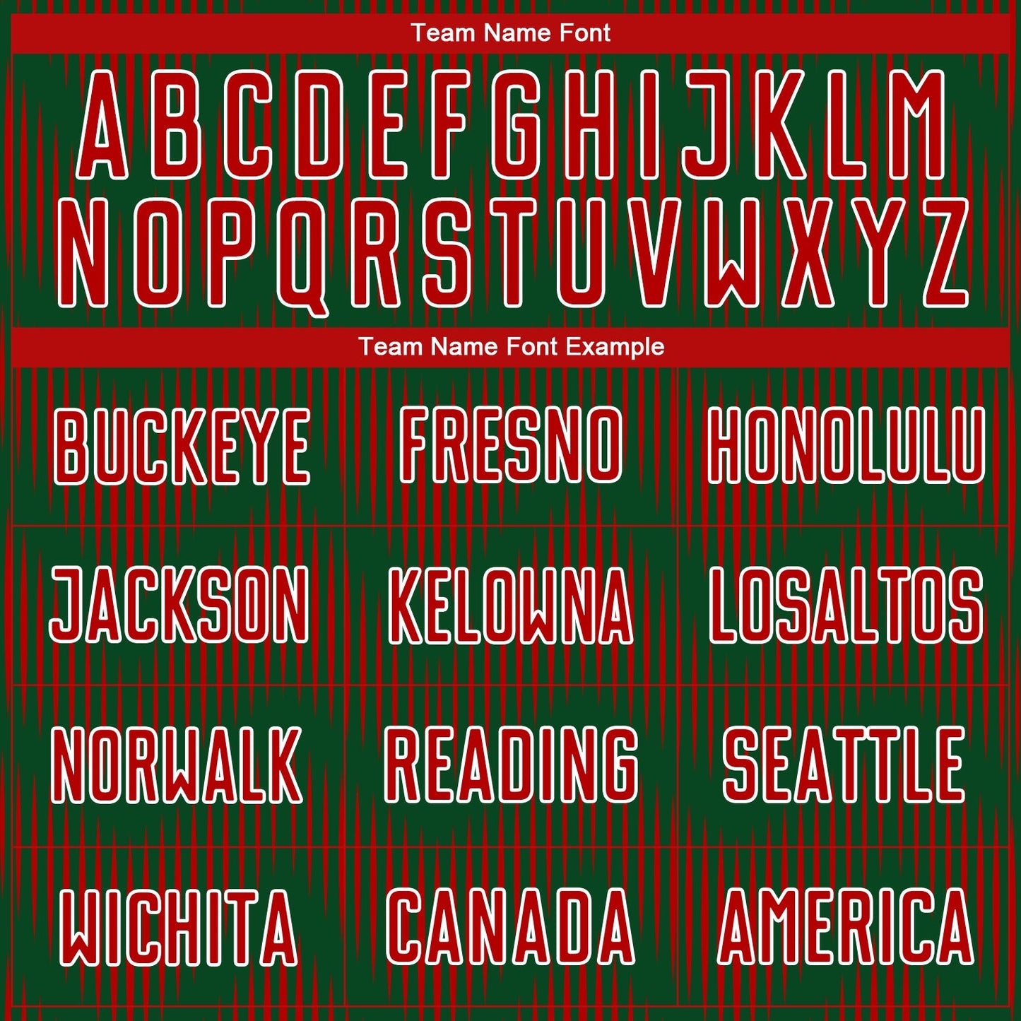 Custom Green Red-White Line Sublimation Soccer Uniform Jersey Limited