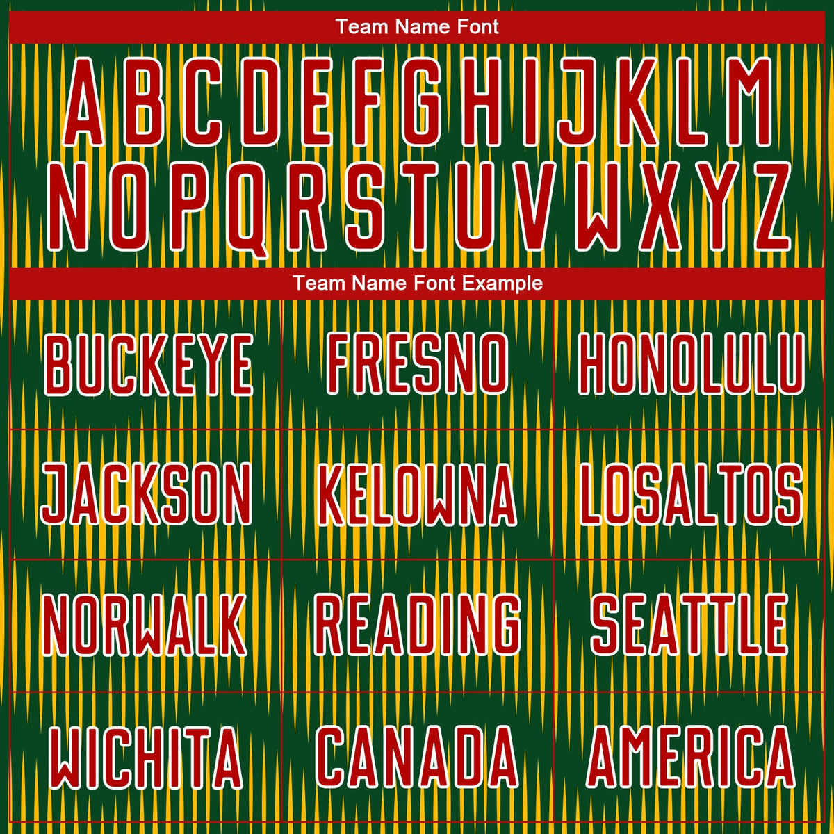 Custom Green Red-Gold Line Sublimation Soccer Uniform Jersey Limited