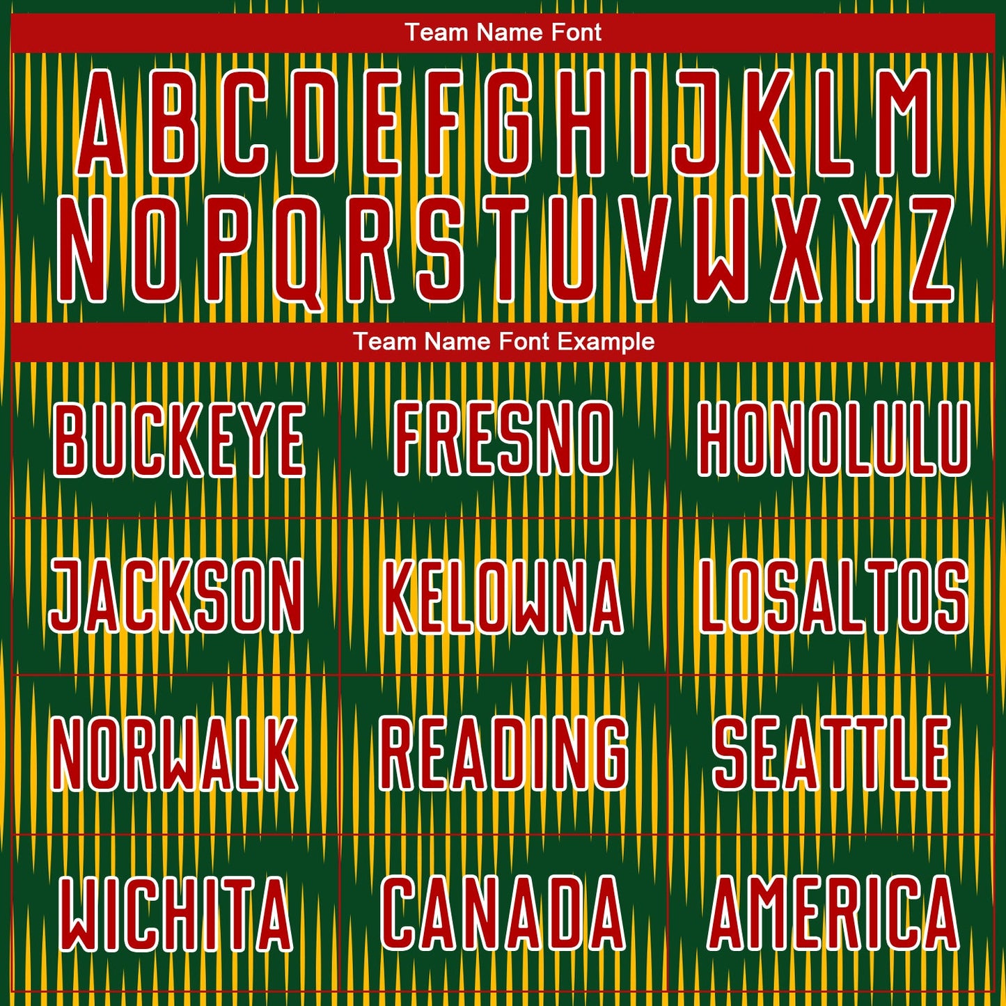 Custom Green Red-Gold Line Sublimation Soccer Uniform Jersey Limited