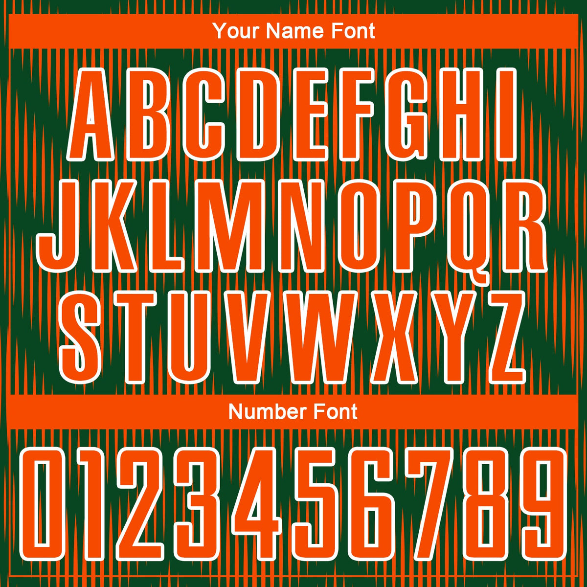 Custom Green Orange-White Line Sublimation Soccer Uniform Jersey Limited