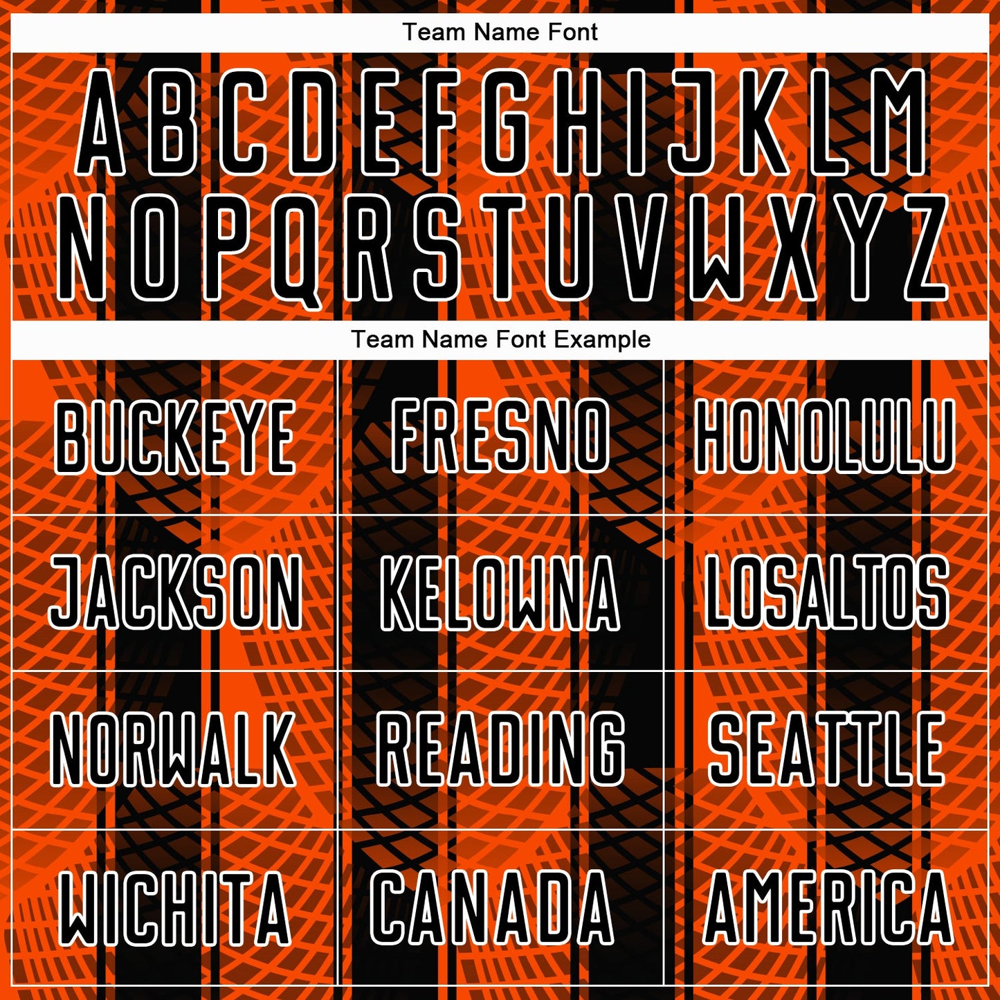 Custom Black Orange-White Abstract Network Sublimation Soccer Uniform Jersey Limited