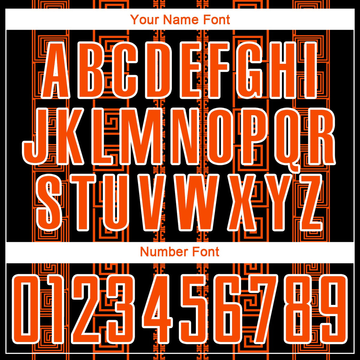 Custom Black Orange-White Geometric Shape Sublimation Soccer Uniform Jersey Limited