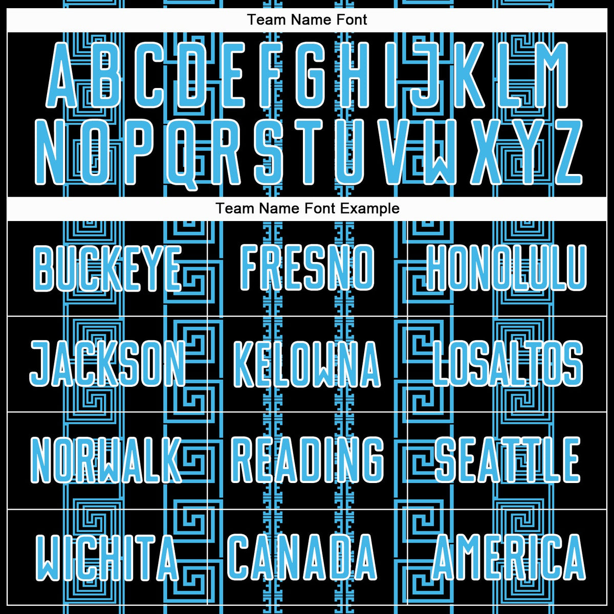 Custom Black Sky Blue-White Geometric Shape Sublimation Soccer Uniform Jersey Limited