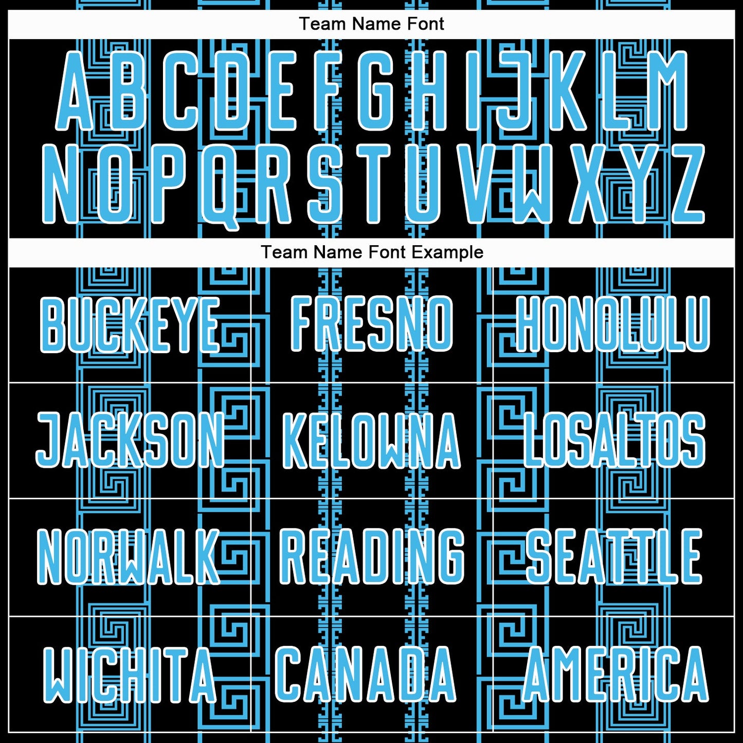 Custom Black Sky Blue-White Geometric Shape Sublimation Soccer Uniform Jersey Limited