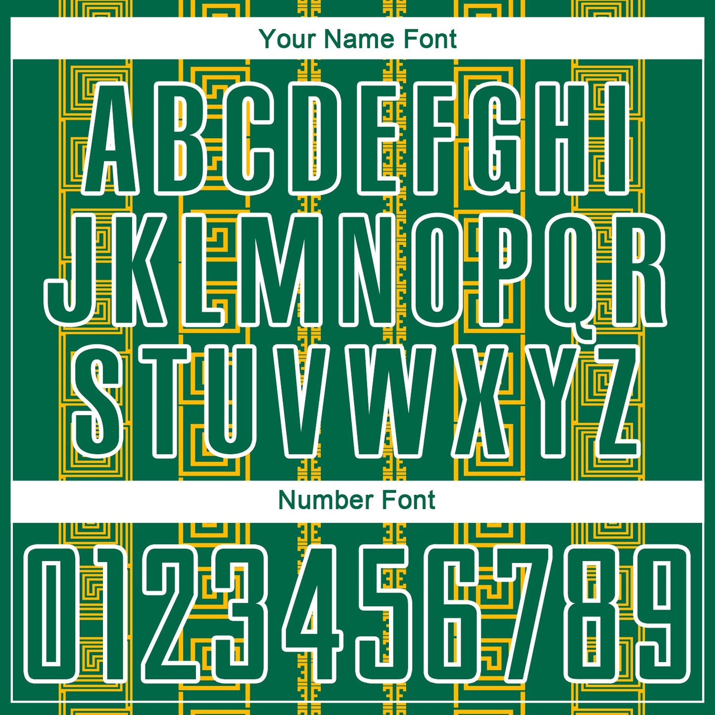 Custom Kelly Green Gold-White Geometric Shape Sublimation Soccer Uniform Jersey Limited