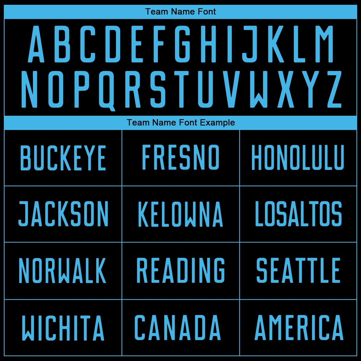 Custom Black Sky Blue Sublimation Soccer Uniform Jersey Limited