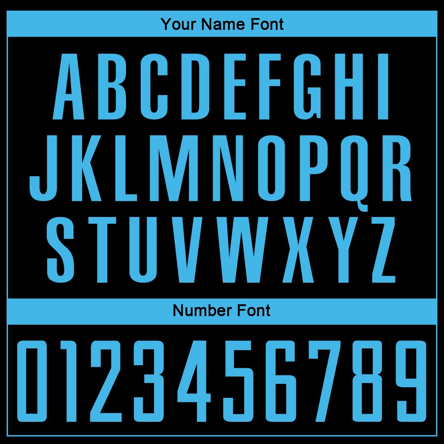 Custom Black Sky Blue Sublimation Soccer Uniform Jersey Limited